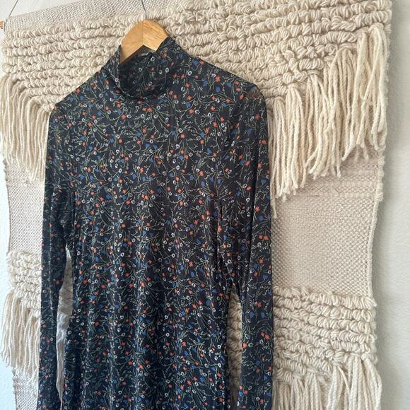 Rosetta Getty Mesh Floral Dress - Picture 2 of 9